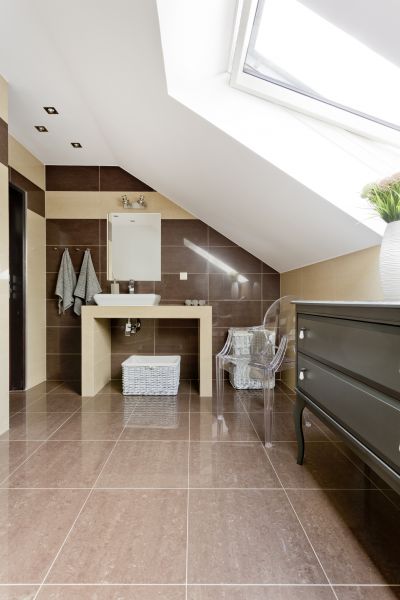 Attic Bathroom Installation in Elkhart
