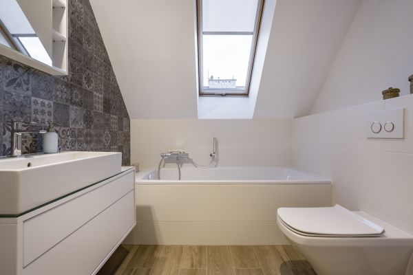 Attic Bathroom Construction in Elkhart